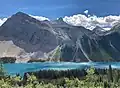 North aspect of Marvel Peak above Marvel Lake