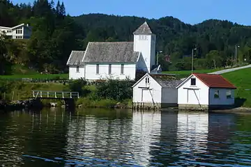 View of the village chapel