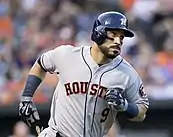 Picture of Houston Astros utility player Marwin Gonzales