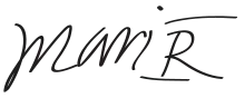 Mary's signature