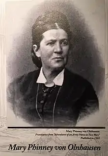 Mary Phinney, Civil War nurse.