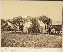 Maryland, Germantown. Headquarters Christian Commission in the Field, 1863