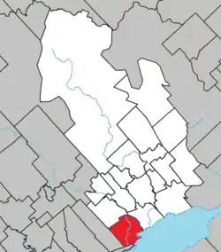 Location within Maskinongé RCM.