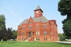 Mason County Courthouse in Ludington