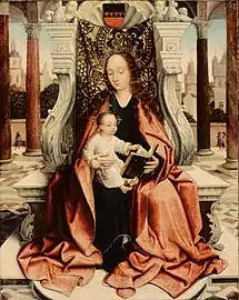 Master of Frankfurt, The Virgin Enthroned, 15th Century