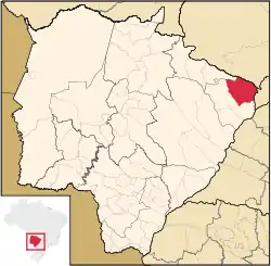 Location of Paranaíba