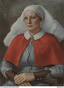 Matron Annie Sage by Norah Heysen