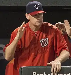 Matt Williams managed the Nationals from 2014 to 2015.