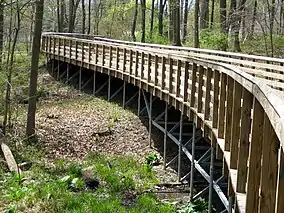 Elevated pathway