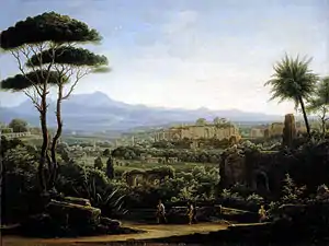 A landscape in the vicinity of Tivoli (1819)