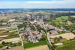 Aerial view of Matzen