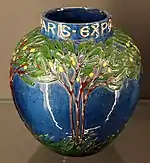 Vase, Kandern, 1900, for the Paris Exposition Universelle (1900)