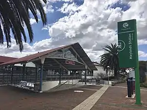 Maylands station southern entrance