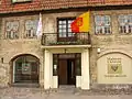 The flag at the Lithuania Minor Historical Museum [lt]