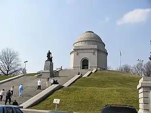 The McKinley National Memorial, photographed on March 18, 2005