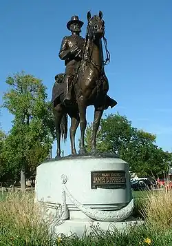 Major-General McPherson (1917), McPherson County Courthouse, McPherson, Kansas.