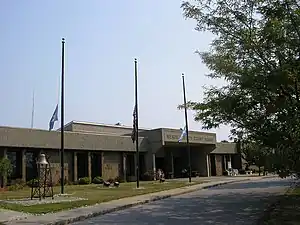 Meade County courthouse in Brandenburg