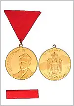 Gold Medal for Bravery