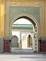 The entrance to the Dar al-Makhzen at the Old Mechouar today; the courtyard and passages behind it lead to the Inner Mechouar