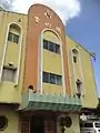 Exterior view of meditation centre at the temple.