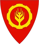 Coat of arms of Meldal(1985-2019)