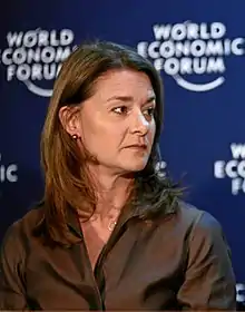 Philanthropist Melinda Gates (A.B. 1986, M.B.A. 1987)