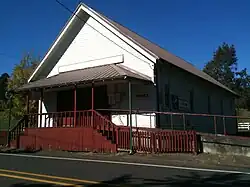 The grange hall at Melrose