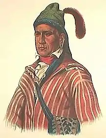 Menawa,  A Muscogee (Creek) chief