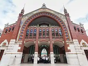 Mercat de Colon in Valencian Art Nouveau style