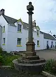 The cross at Coldingham in Berwickshire