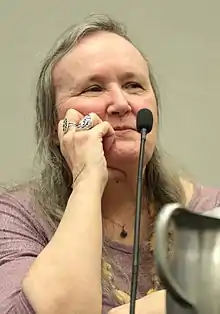 Lackey at the 2018 Phoenix Comic Fest