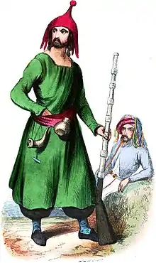 Mercier. Kurde (Asie) by Auguste Wahlen, 1843