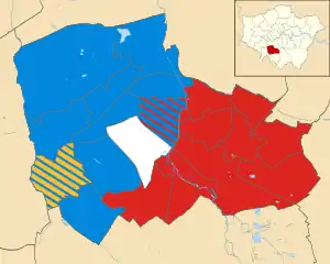 2010 results map