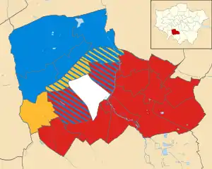 Merton 2018 results map