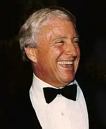 A head shot of Merv Griffin