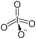 The metaperiodate ion