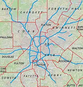 Norcross is located in Metro Atlanta