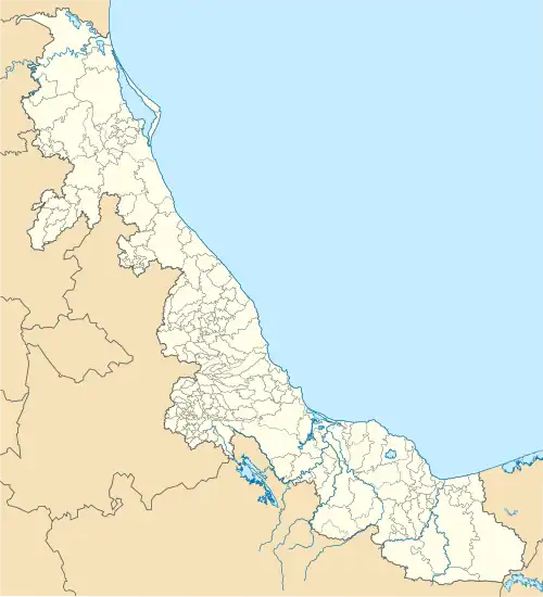 Altotonga Municipality is located in Veracruz