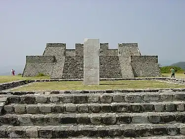 Mexico xochicalco pyramids.