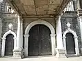 The three front portals of Meycauayan Church