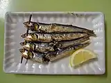 Sardines with lemon