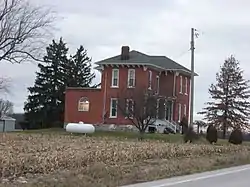 The Michaels Farmhouse, a historic site in the township