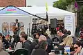 Music outside the Old Bookbinders pub in Canal Street