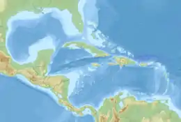 American Mediterranean Sea is located in Middle America