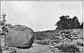 Middle Granite Quarry (Weller's Quarry), showing spherical weathering of the granite (c. 1895)