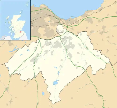 Birkenside is located in Midlothian