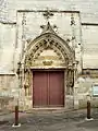 Portal of Saint-Romain church in Migé