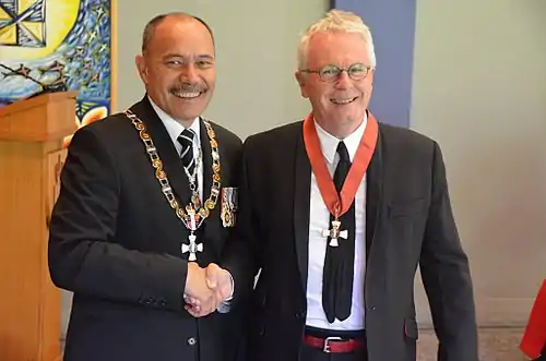 Mike Chunn CNZM investiture.jpg