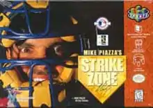 Mike Piazza's Strike Zone box art.