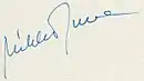 Mikko Juva's signature